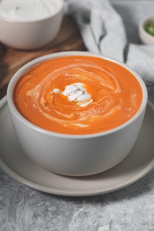 Creamy Dairy-Free Roasted Tomato Soup (with Fresh Tomatoes) | Beet Of ...