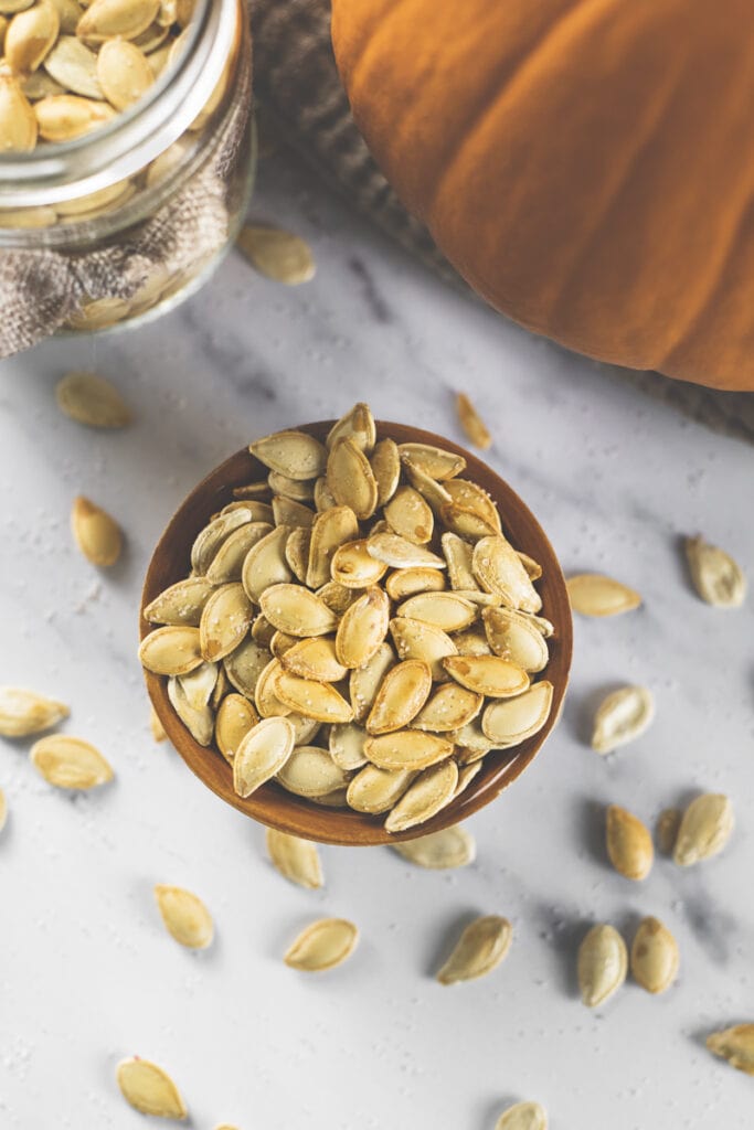 Simple Oven Roasted Pumpkin Seeds | Beet of the Wild